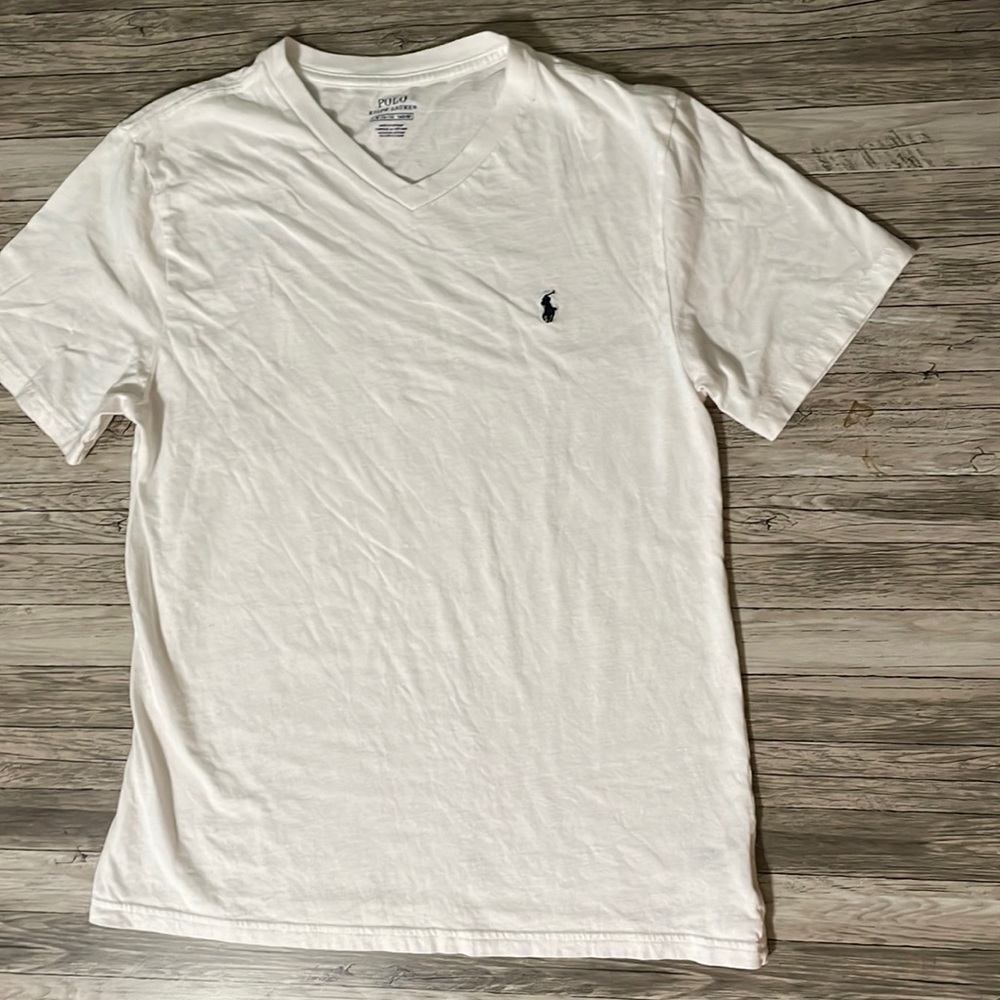 Polo Boy’s White T-shirt Size 14-16